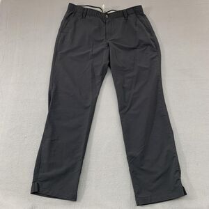 Under Armour Pants Mens 40x32 Gray Golf Loose Fit Stretch Chino Straight